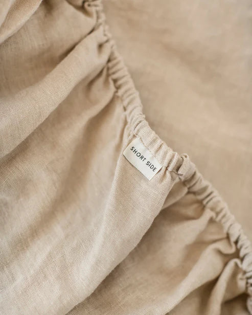Natural linen sheet set (4 pcs)